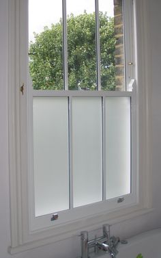 The 63 Best Double Glazed Sash Windows Images On Pinterest This Double Glazed Sash Window In A Bathroom Has The Added Benefit Of Sandblasted Privacy Gl