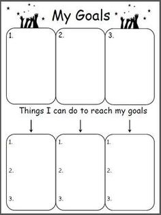 this checklist makes setting and tracking goals simple for kids goal sheet for kids