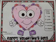 Free Color By Number For Valentines Day Stop By For Some Great February Ideas To Free Color By Number For Valentines Day Stop By For Some Great February Ideas To