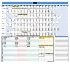 event calendar template excel