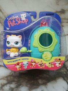 Littlest Pet Shop Portable Pets Gift Set Persian Cat Yorkie Terrier Dog pink NEW
