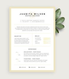 Resume / Cv Template | Cv Template, Resume Cv And Template