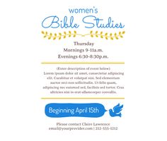 event printables