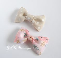 5X Bow Butterfly Hair Clips Girls Hair Grips Kids Hairpin Headwear Accessory^ KK