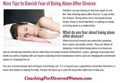 Fear of being alone after divorce