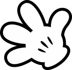 Drawn Mickey Mouse glove 8 , 900 X 872