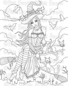 search results anime printable coloring pages witch in 2018