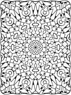 Creative Haven Dimensions Coloring Book