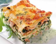 Lasagnes Au Saumon Et Aux Epinards Recette Lasagne Saumon Recette Lasagne Saumon Recette Lasagne