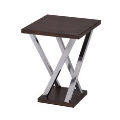 22 Best Lobby Side Table Options Images On Pinterest All Modern This Functional Side Table Has A Beautiful Walnut Wood Finish And Chrome Finished Legs