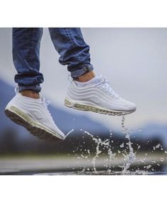 mens white nike 97 trainers