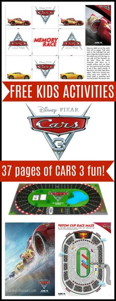 632 best cars printables images cars birthday parties rolling free cars printables