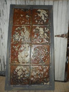 Tin Wall Decor pottery barn vintage tin tiles- knock off decor ~ | our "homestead Tin Wall Decor pottery barn vintage tin tiles- knock off decor ~ | our "homestead