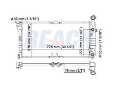 Spectra Premium CU1890 Complete Radiator for Buick//Chevrolet
