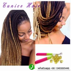 Eunice Faux Locs Crochet Hair 20 Inch Freetress Two Tone Dreadlocks Extensions 20roots Faux Locs Crochet Hair