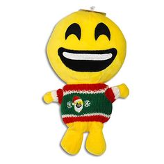 Play Kreative Christmas Plush Emoji Red Santa Poop Hat