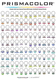 Prismacolor Chart 150 Related Keywords Long A Color Chart For Prismacolor Premier Pencils And Verithin All 150 Can Be Printed On An A4 21cm X 29 7cm Paper