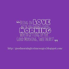 Flirty good morning text messages for him
