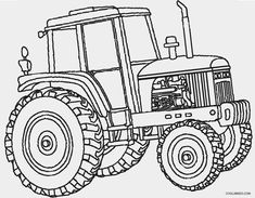 BobCat Skid Steer Loader Construction Coloring Page. You can print out ...