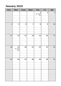 calendar lab customizable monthly calendars portrait calendars 2015 monthly calendar