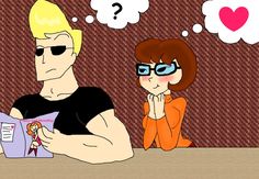 The Stud And Nerd By Purfectprincess Deviantart On The Stud And Nerd By Purfectprincess Deviantart On Funny Parts Pinterest Johnny Bravo Breakfast Cereal Crossover