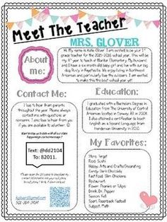 teachers template