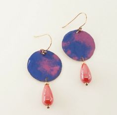 cristalli di altissima qualit\u00e0 e velluto di seta Orechini floreali fatti a mano con paillettes italiani