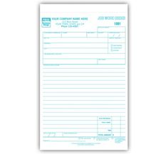 166 best business forms images business accounting business job work order book