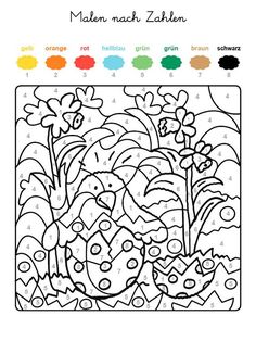 231 Best Spring Coloring Pages Images On Pinterest In 2018 Ausmalbild Malen Nach Zahlen Osterküken Ausmalen Kostenlos Ausdrucken