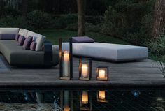 8x solaire DEL Fourre-lampes feu effet table jardin véranda Piquet Luminaires