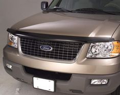 Hood Stone Guard-Aeroskin Chrome Auto Ventshade fits 07-17 Ford Expedition
