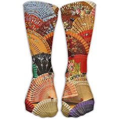 Sugar Skull Cat Compression Socks For Women Casual Fashion Crew Socks