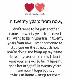 Where Will You Be In Twenty Years Where Will You Be In Twenty Years