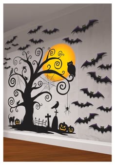 cut out silhouettes to put in your windows when night falls and the lights come onthe scares begin halloween pinterest hallowe
