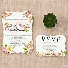373 Best Spring Wedding Invitations Images On Pinterest Dream Affordable Chic Bracket Shaped Fl Spring Wedding Invitation Cards Ewib342 As Low 1 14 Budget