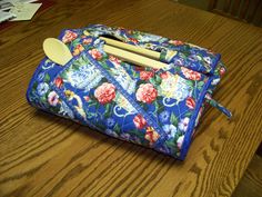 New Item Quilted Pie or Small Casserole Dish Carrier in Mixed Fruits Pattern