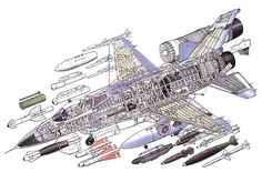 Lockheed Yf-12 Cutaway Poster Large Aviation 24inx36in