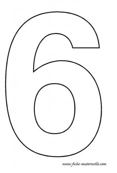 number 8 template
