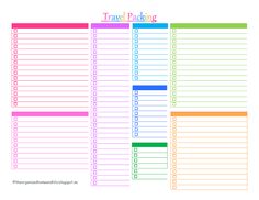 blank packing list rome fontanacountryinn com blank packing list