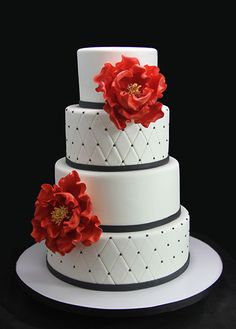 114 best white black red cakes images on pinterest cake toppers