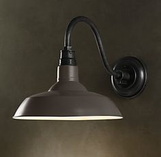 1 light gooseneck barn led wall light indoor wall sconce in white
