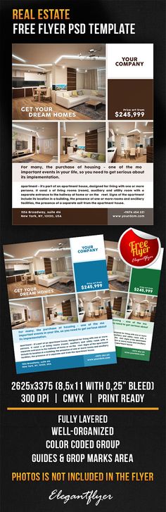 Real Estate Advertising Flyer Template Advertising by Koreev - free microsoft word flyer templates Real Estate Advertising Flyer Template Advertising by Koreev - free microsoft word flyer templates