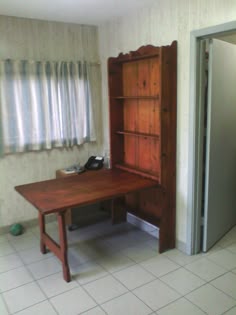 Cowboy Kitchen Cabin Dining And Storage Tim Found This Cool Murphy Table At A Old Ladys Rumage Would Make