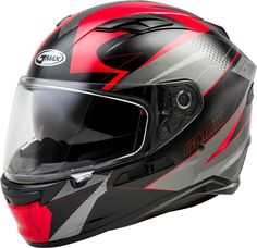 Gmax FF49 Full Face Motorcycle Helmet Flat Black Free Size Exchanges