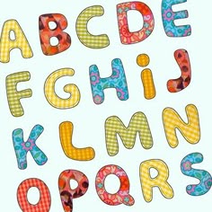 letters patterns free