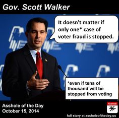 scott walker asshole Busty amatuer girls
