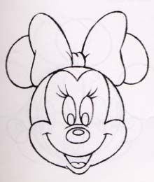 how to draw mini mouse minniemcom how to draw minnie drawing