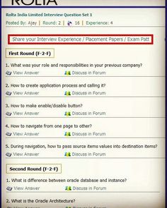 second round interview questions