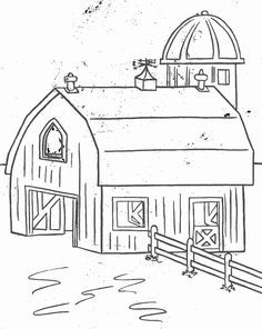 farm scenes coloring page farm scene chickens and geese in the