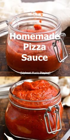 Pesto, Homemade Pizza Sauce, Homemade Pizza Recipe Easy, Pizza Sauce Recipe Easy